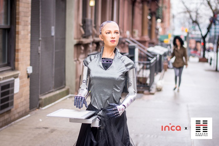 INCA to adopt “Sophia the Robot” to its network of influencers