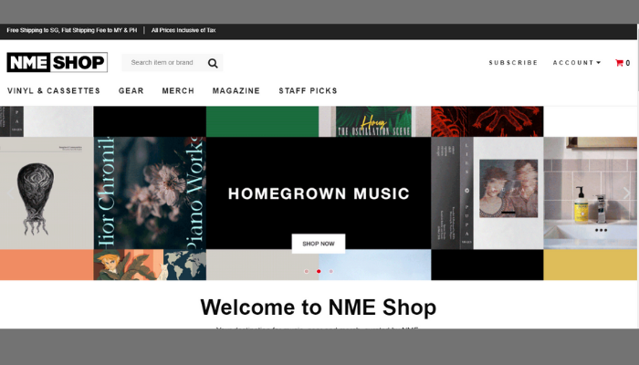 UK-based music mag NME opens online pop music store for SEA fans