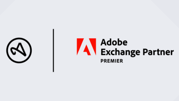 Adjust and Adobe Exchange Logos