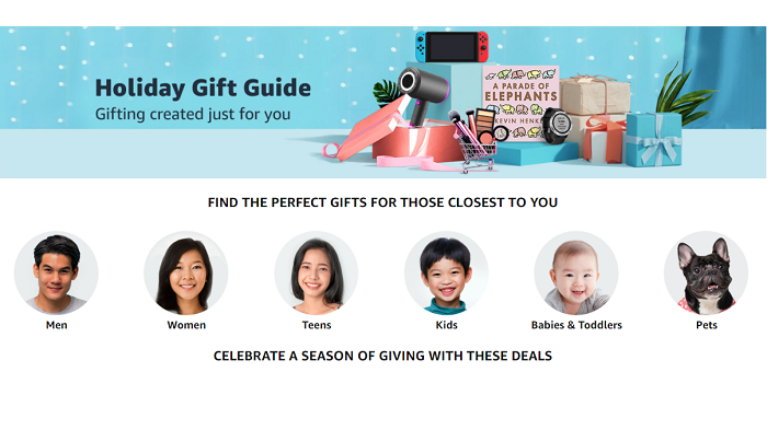 Amazon SG launches holiday gift guides, early deals  MARKETECH APAC