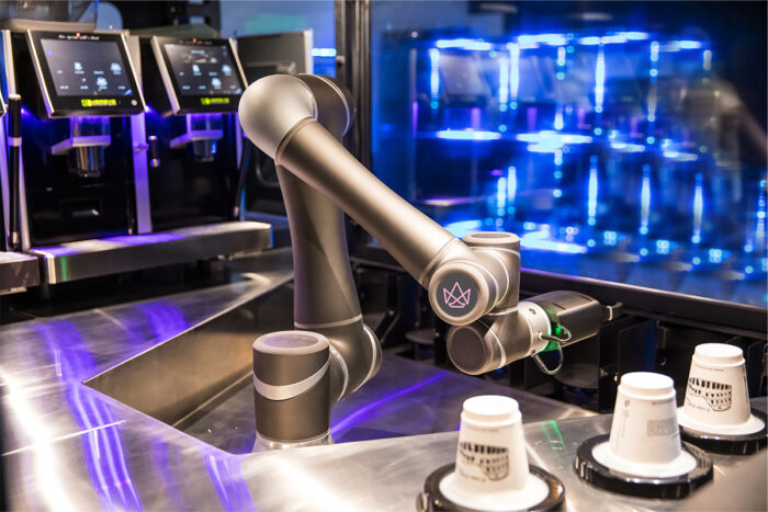 SG-based Crown Coffee gets Intel-powered robot barista