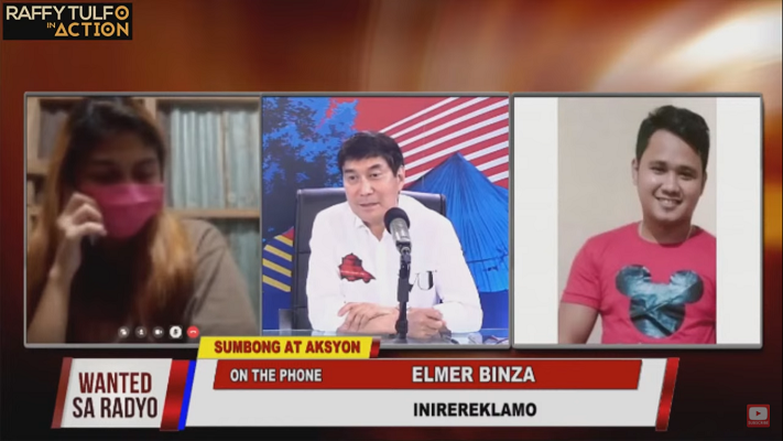 Tulfo latest online video