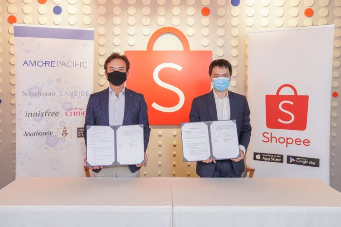 Amorepacific inks MOU with Shopee