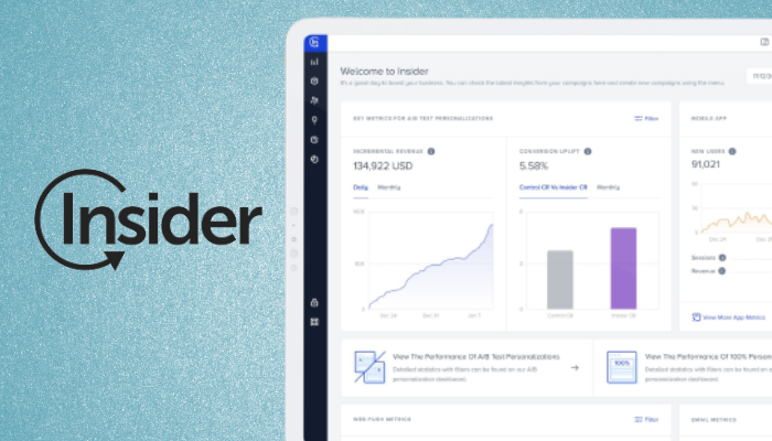Growth management platform Insider launches new UX for enterprise marketer benefit