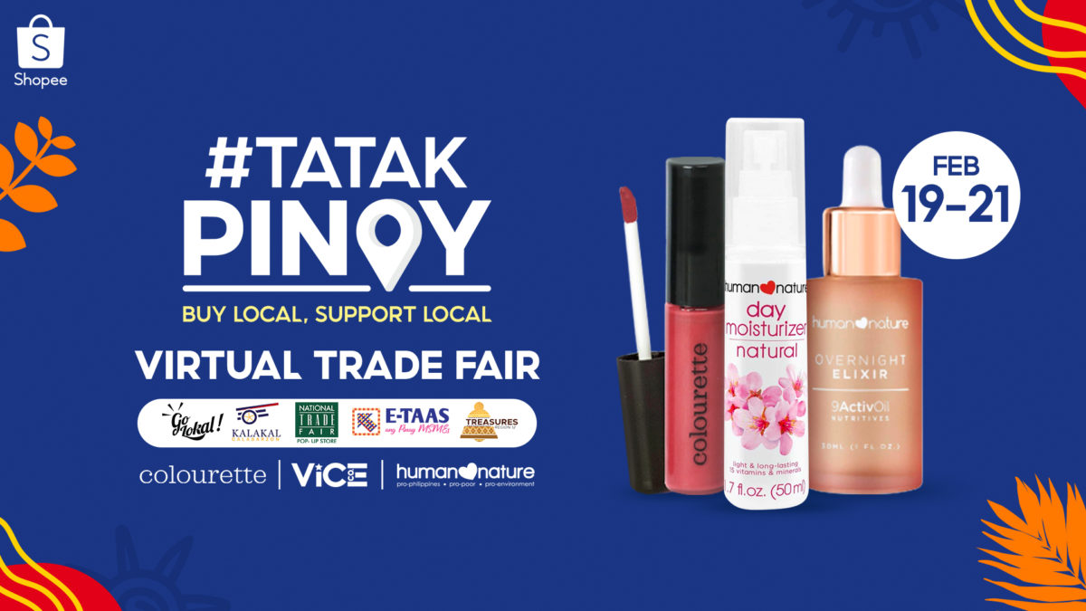 Shopee #TatakPinoy Virtual Trade Fair