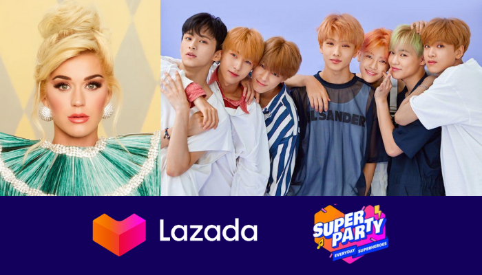 Lazada-Super-Party-Katy-Perry-NCT-Dream