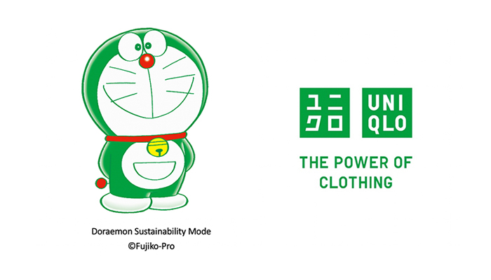 UNIQLO welcomes ‘green’ Doraemon as global sustainability ambassador