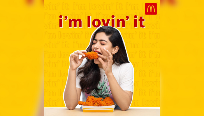McDonald's-India-Rashmika-Mandanna-Brand-Ambassador