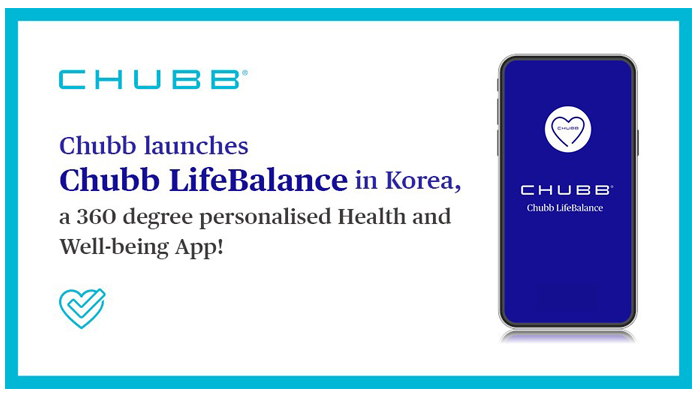 Global insurer Chubb launches new health and well-being app in Korea