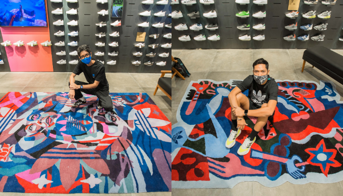 adidas new concept store in Indonesia turns 350 sqm space into