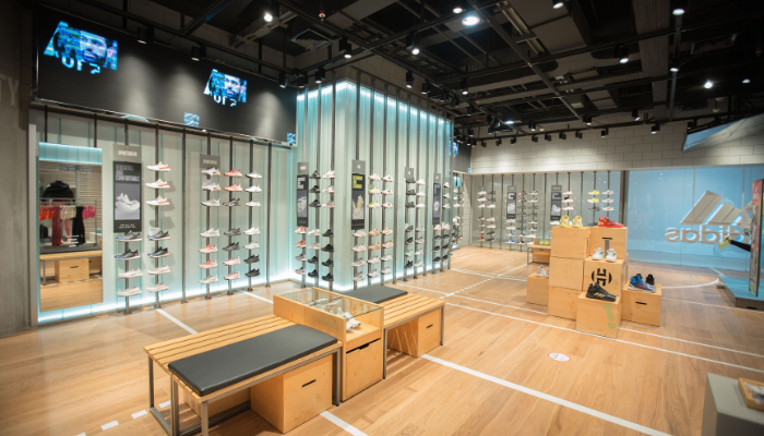 Adidas hotsell store concept