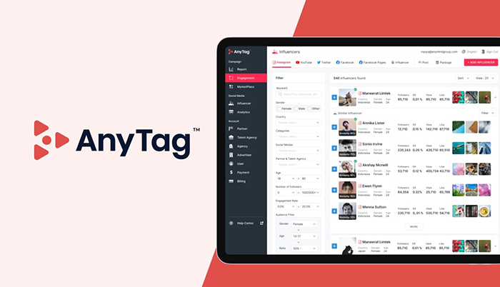 AnyMind Group extends AnyTag beyond ad, pr agencies, unveils new features