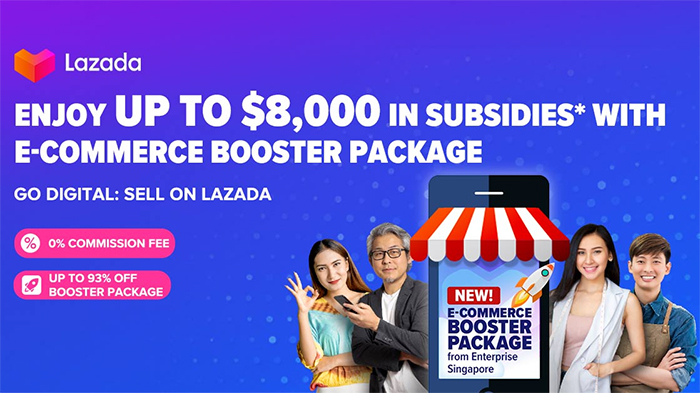 Enterprise Singapore, Lazada launches anew ‘E-commerce Booster Package’ for SMEs