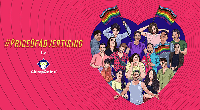 Mumbai-based Chimp&z Inc takes liberty to honor ‘coming-out’ stories in adland for Pride Month