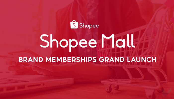 Shopee Mall Brand Memberships Grand Launch KV