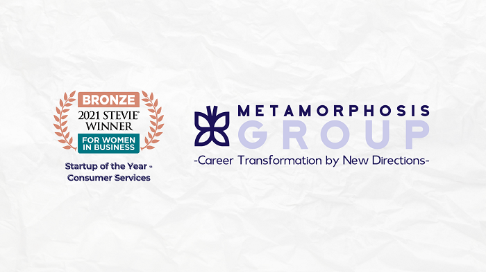 Metamorphosis Group wins Bronze Stevie® Award in 2021Stevie Awards for Women in Business