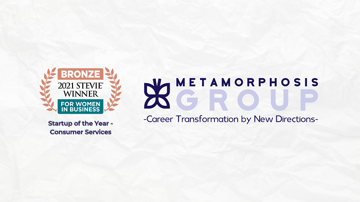 Metamorphosis Group wins Bronze Stevie® Award in 2021 Stevie Awards for Women in Business