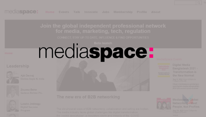 Mediaspace.global, social platform for the media industry, enters SEA