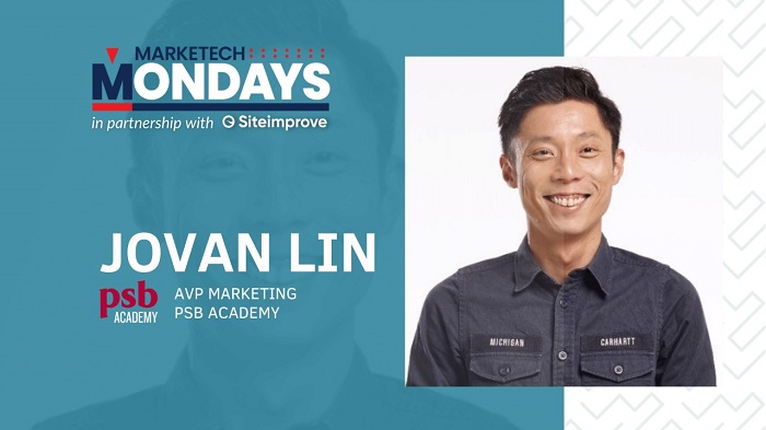 MARKETECH Mondays feat. PSB Academy’s assistant VP of marketing, Jovan Lin
