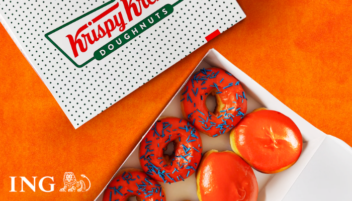 31-year old ING Philippines celebrates birthday with limited-edition Krispy Kreme donut