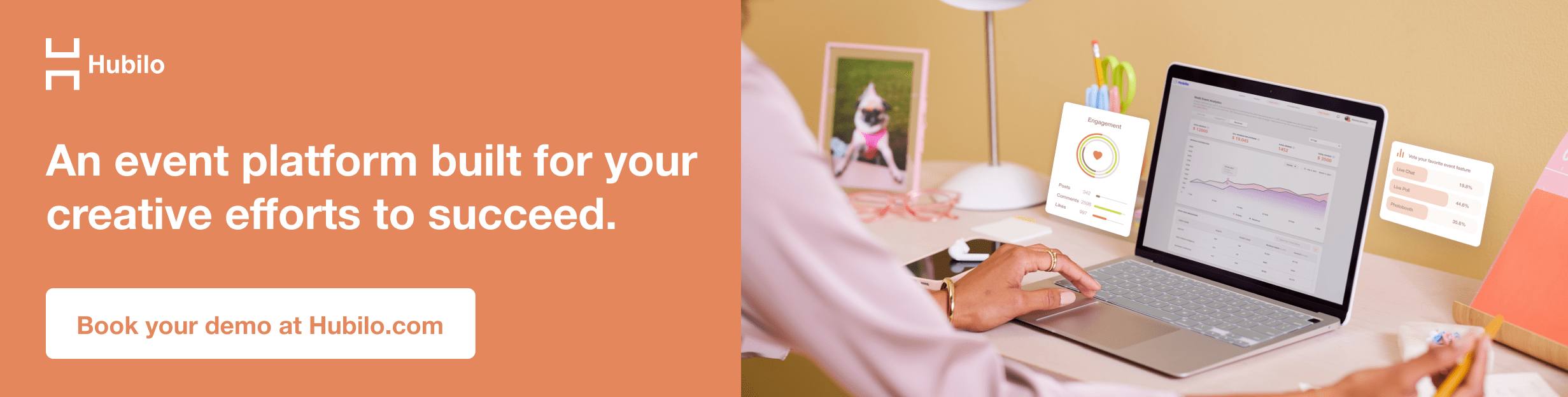 An event platform built for your creative efforts to succeed.