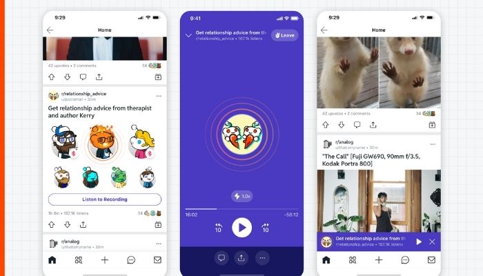 Reddit introduces new features on existing live audio product