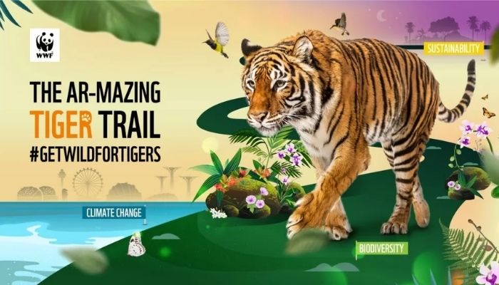 WWF Singapore raises awareness on tigers with latest island-wide tiger art trail