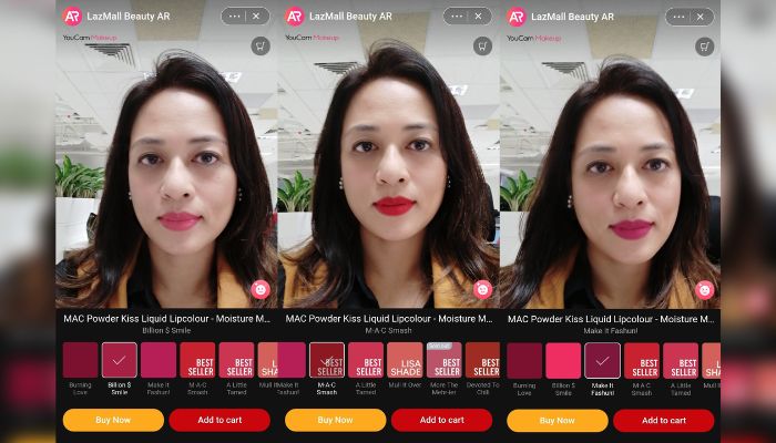 Lazada launches AR-powered virtual try-on for beauty product users