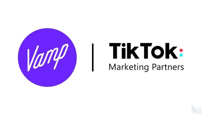 Vamp badged as an official TikTok Marketing Partner MARKETECH APAC. 