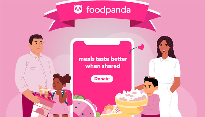 foodpanda launches new meal donation feature in Asia