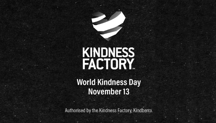 Non-profit org Kindness Factory launches first-ever brand campaign for World Kindness Day
