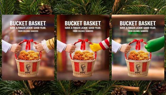 KFC Thailand transforms iconic bucket into the ‘Bucket Basket’ this Christmas