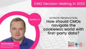 What’s NEXT 2023 Conference: panda ads’ advertising head discusses what’s next in the cookieless strategy in 2023