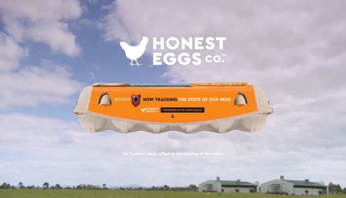 Honest Eggs Co. launches first-ever fitness trackers for chickens in campaign via VMLY&R