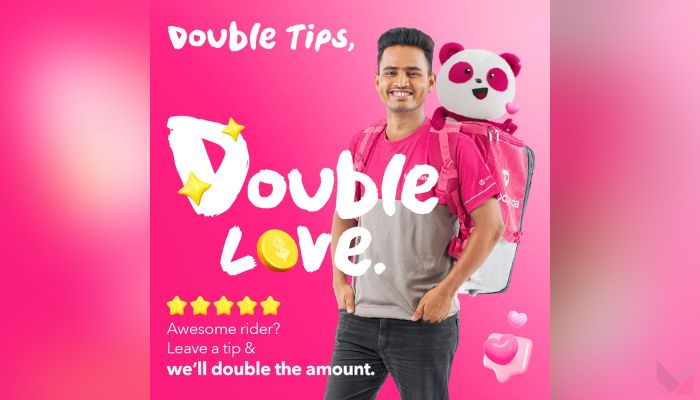 foodpanda’s ‘double tips, double love’ campaign to bolster rider support in Asia