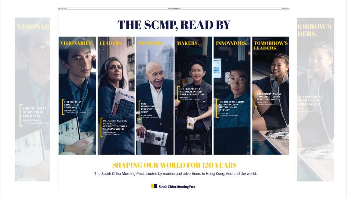SCMP’s campaign tells the international story of Hong Kong via its readers’ POV
