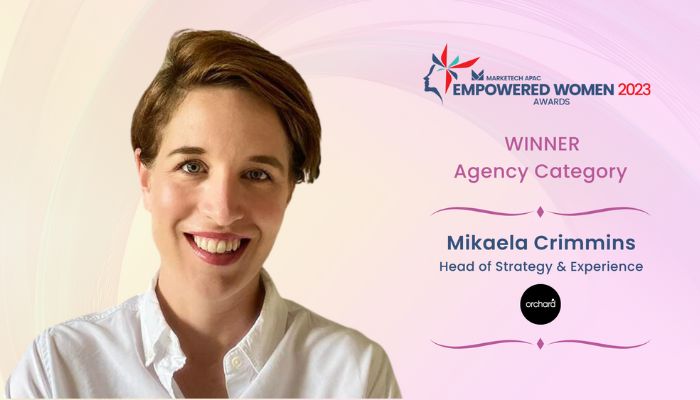 #EmpoweredWomen2023: Mikaela Crimmins on leading Orchard as a digital agency powerhouse through grit and inclusivity