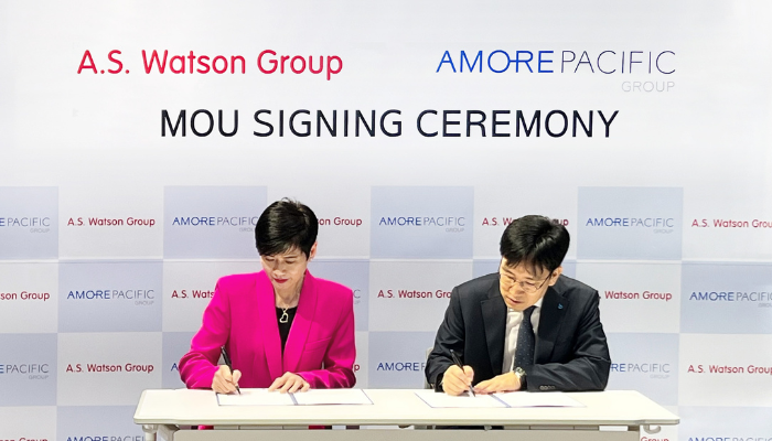 A.S. Watson Group, Amorepacific sign agreement to bring more K-beauty to consumers in Asia