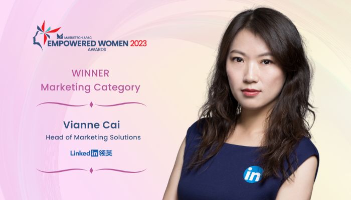 #EmpoweredWomen2023: Vianne Cai on building LinkedIn China’s marketing solutions from the ground up
