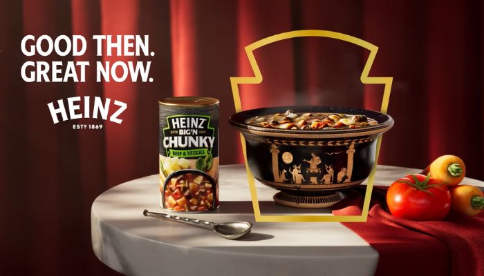 Heinz spotlights ancient origins of ‘soup’ and how it’s able to make the classic meal ‘great now’ in new ad