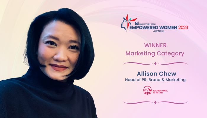 #EmpoweredWomen2023: AIA Singapore’s Allison Chew on building campaigns that give back