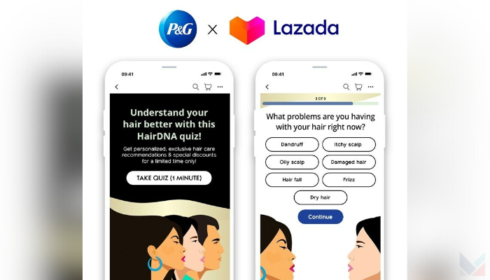 P&G announces partnership with Lazada to launch personalised haircare microsite