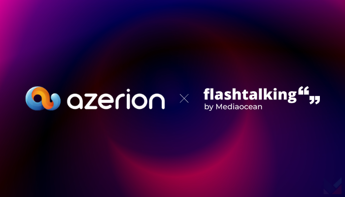 Mediaocean’s Flashtalking announces team-up with Azerion to bring dynamic creative to video, gaming formats