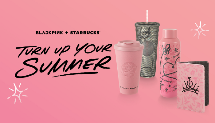 Starbucks, BLACKPINK team up for summer-themed limited offerings ...