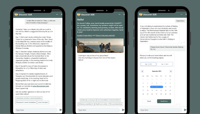 Ascott becomes latest brand to launch own generative AI-powered travel chatbot