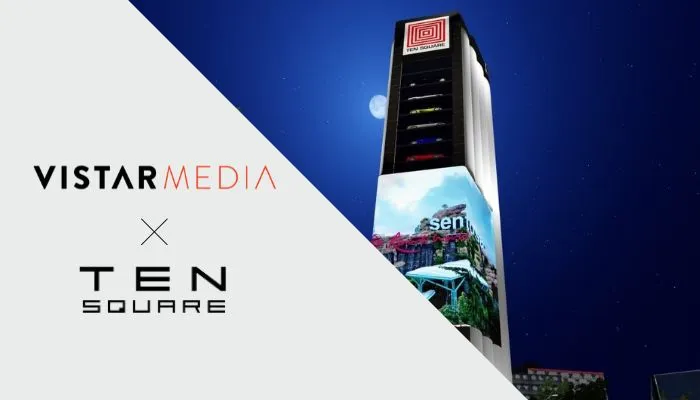Vistar Media partners with Singapore icon Ten Square for programmatic DOOH advertising
