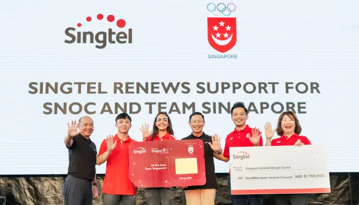 Singtel boosts support in renewed partnership with Singapore National Olympic Council
