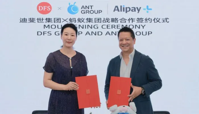 DFS Group, Ant Group announce partnership to optimise digital payments for tourists through Alipay+