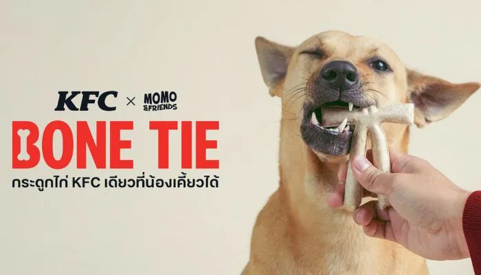 KFC Thailand collaborates with Momo and Friends to release first-ever ‘KFC Bone Tie’ snack