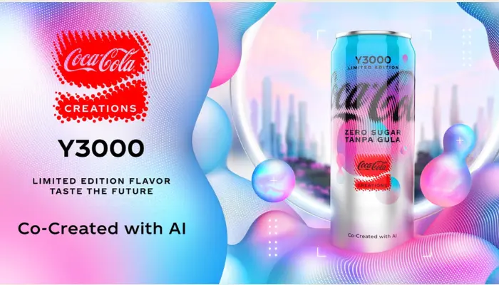 Coca-Cola embraces the future through new limited edition soda with accompanying AI-powered experience